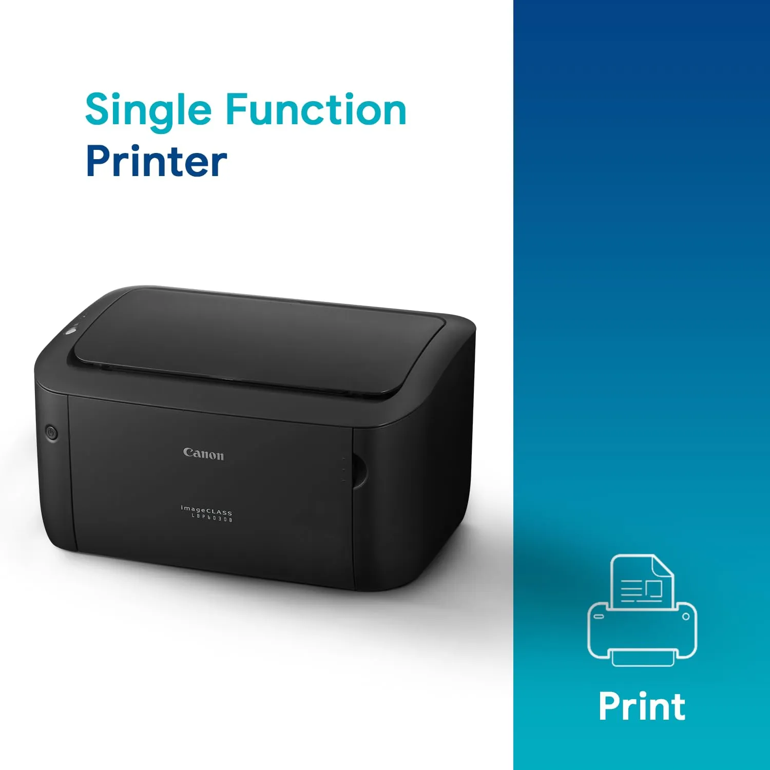 Canon Laser Printer LBP6030B A4 Single Function view 3